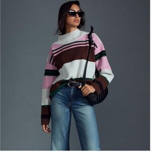 Anthropologie Maeve Carys Mockneck
Sweater in Cocoa XS